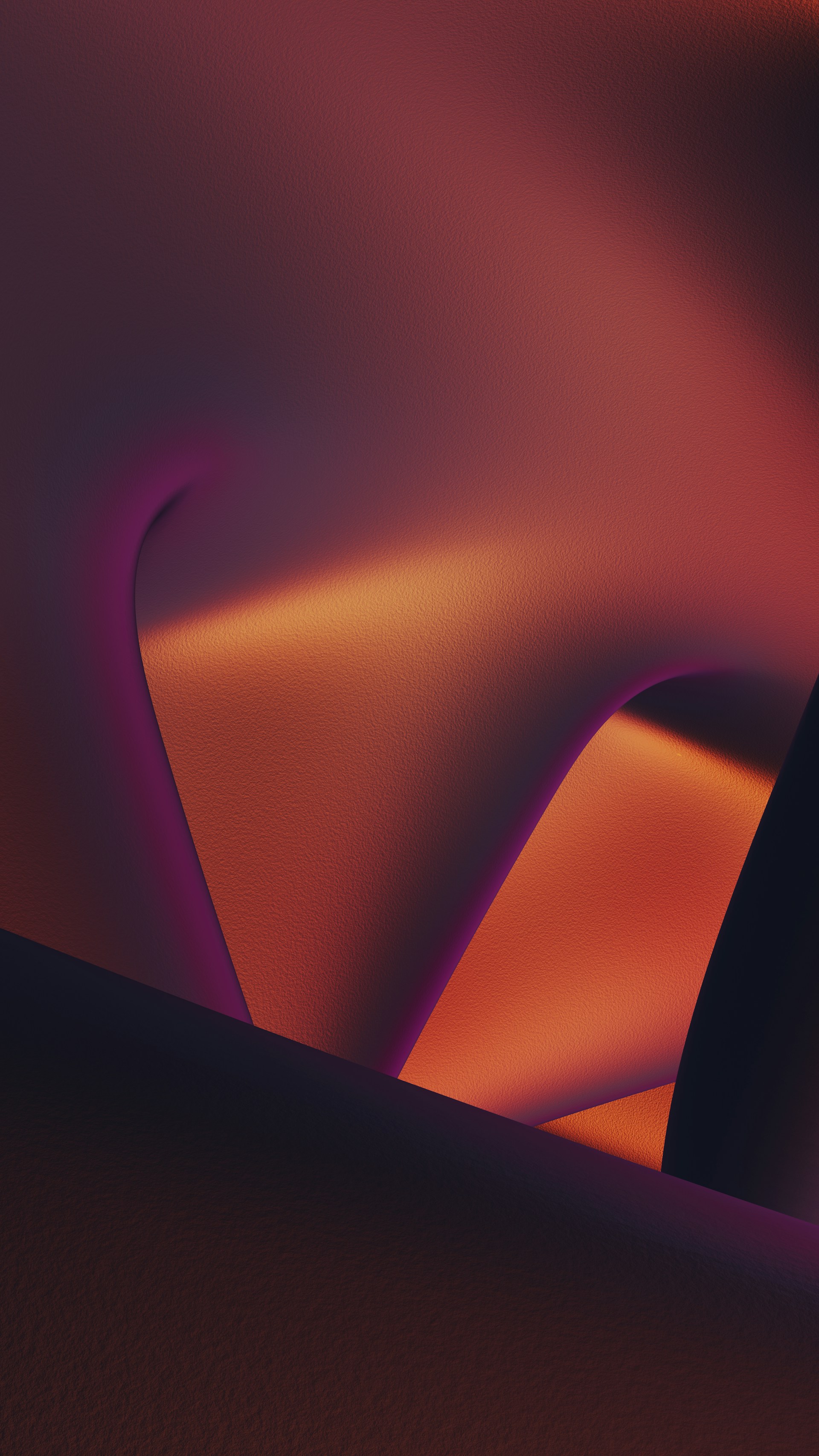 Purple geometric shapes representing focus and proportion
