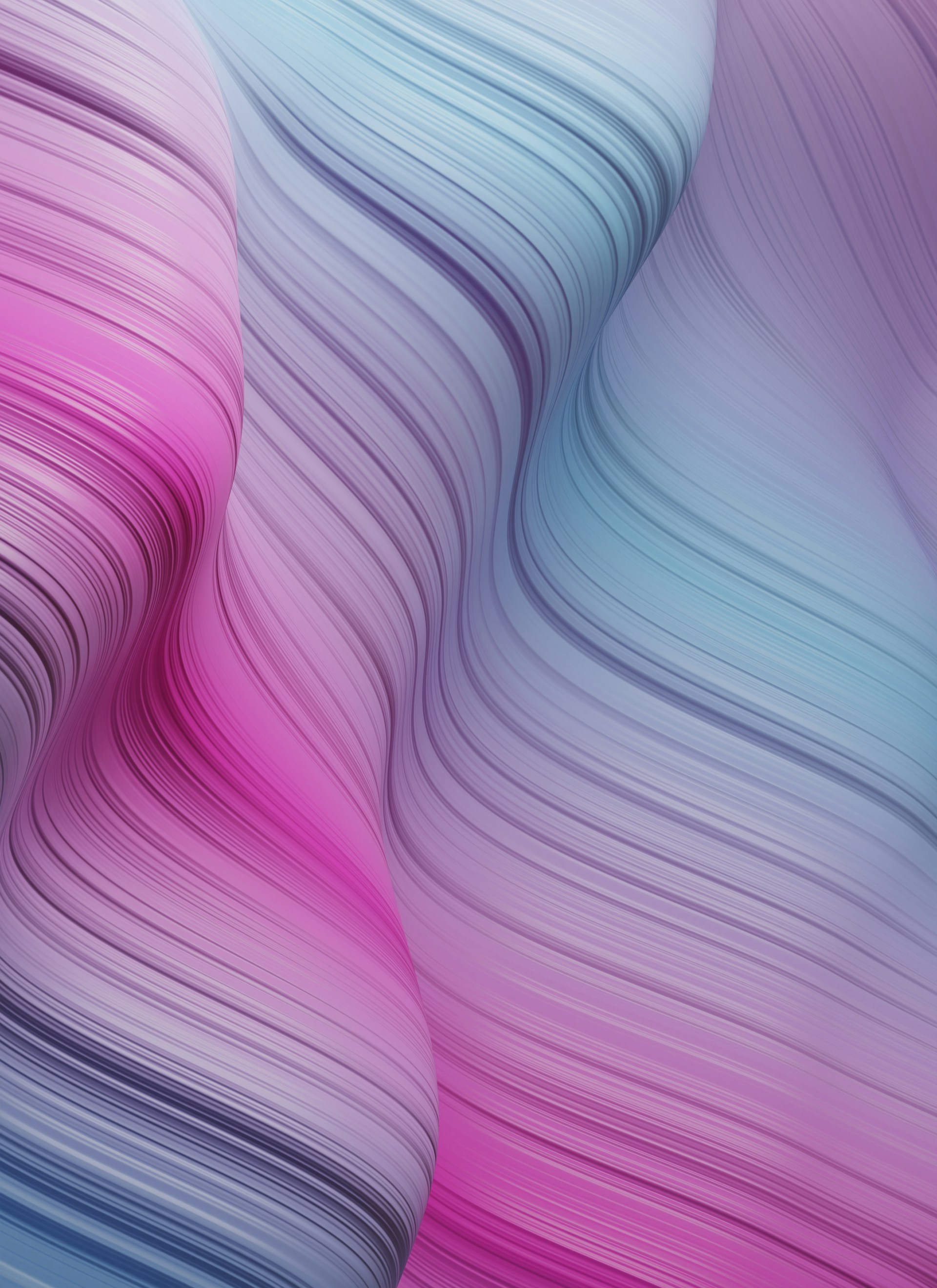 Colourful abstract forms illustrating modular design thinking